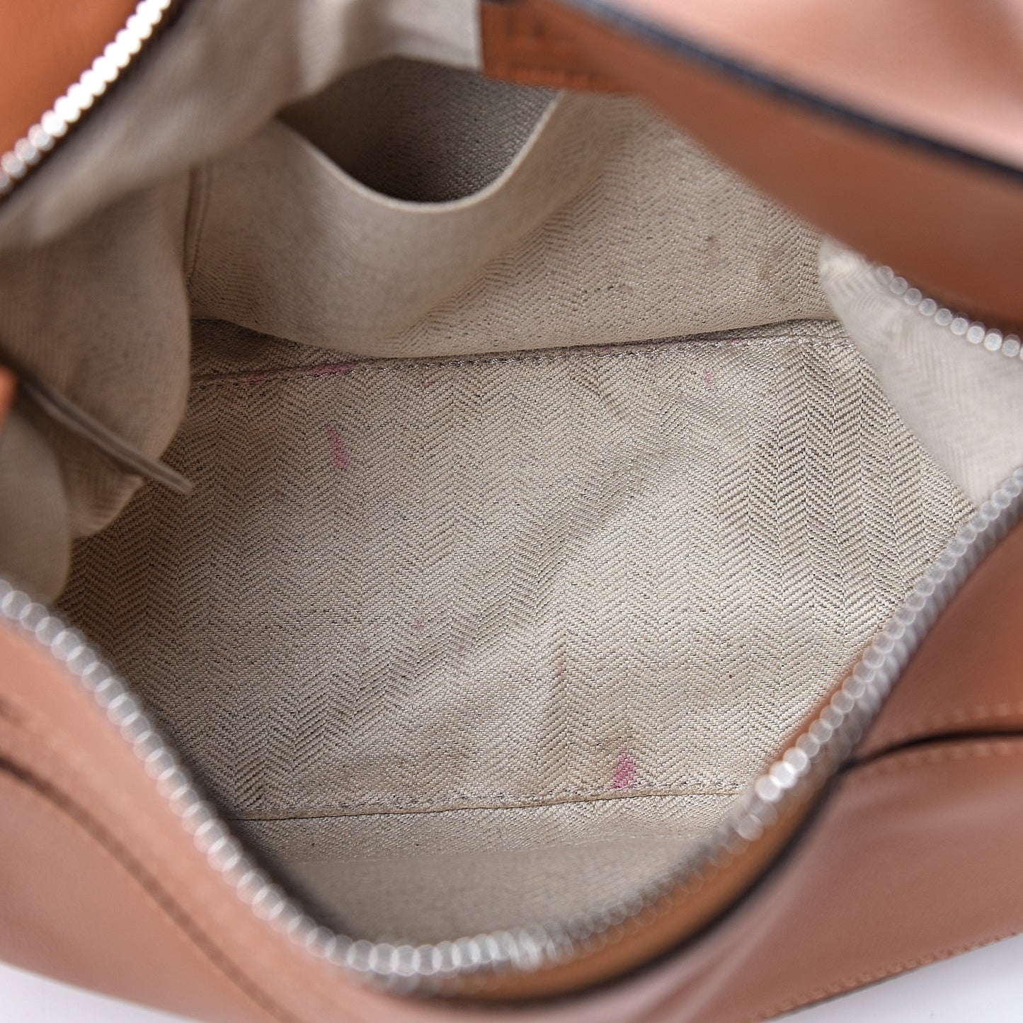 Calfskin Small Puzzle Bag Tan