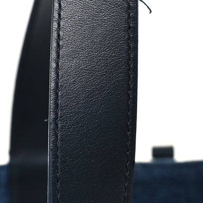 Christian Dior Denim Jacquard Oblique Medium Toujours Blue 10 of 10