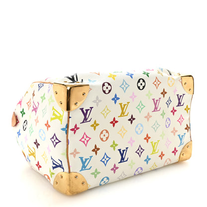 Louis Vuitton Monogram Multicolor Speedy 30 White 4 of 10