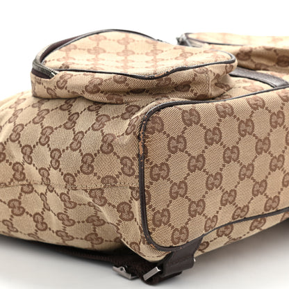 Gucci Monogram Backpack Dark Brown 9 of 17