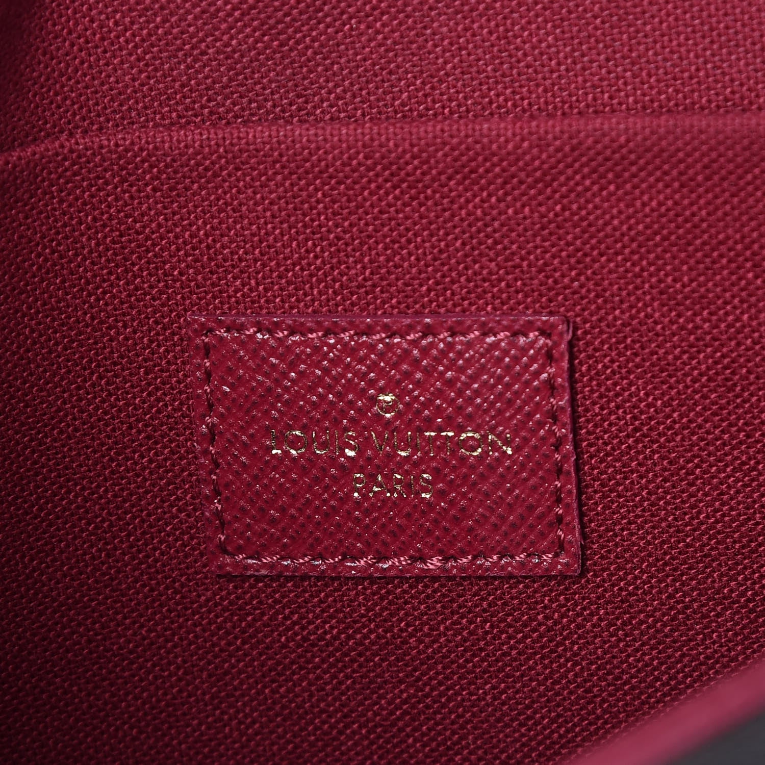 Louis Vuitton Monogram Pochette Felicie Chain Wallet Fuchsia 6 of 12