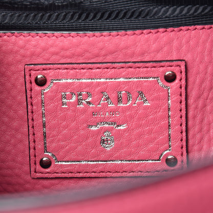 Prada Vitello Daino Tote Peonia 9 of 11