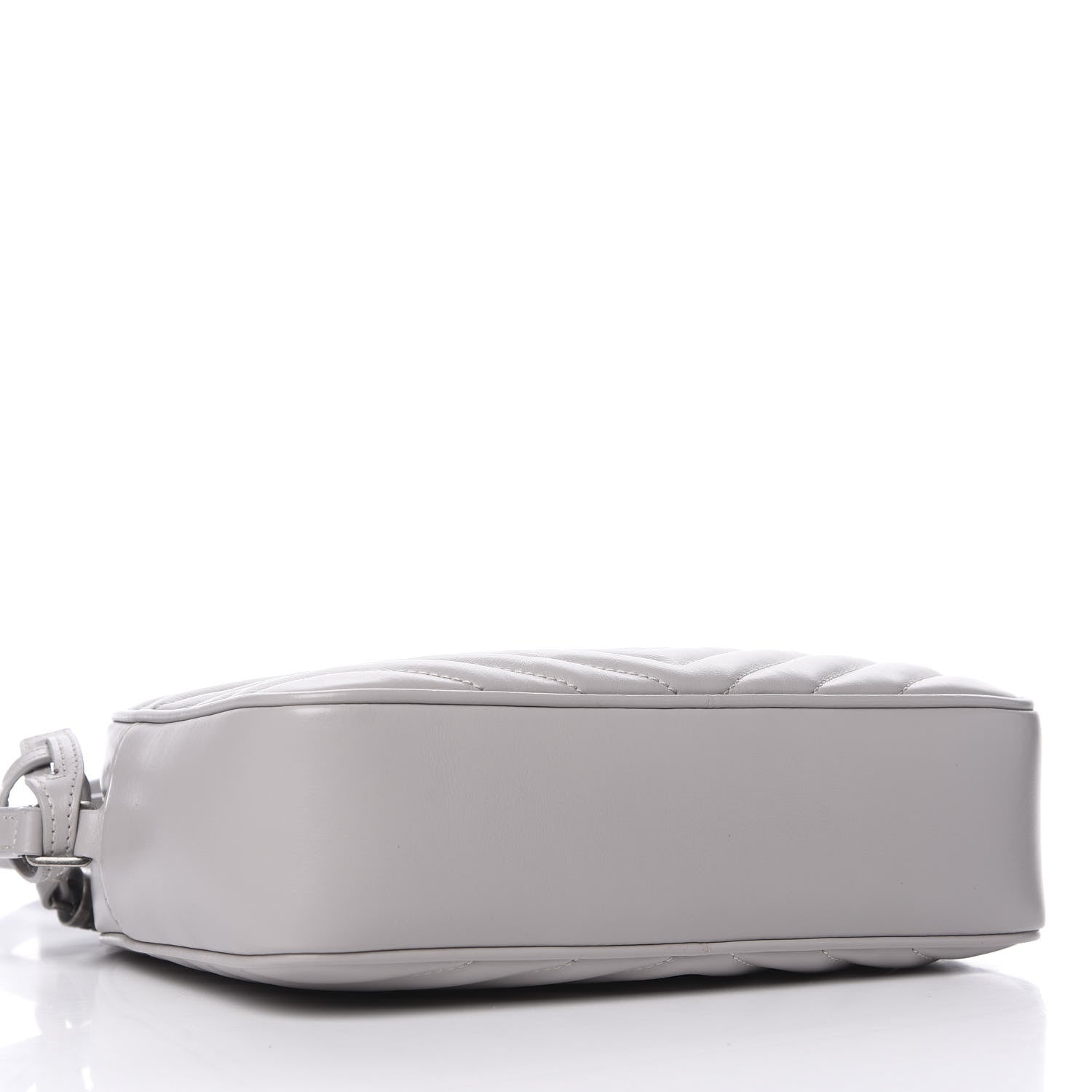 Saint Laurent Calfskin Matelasse Monogram Lou Camera Bag Granite 3 of 9
