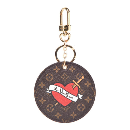 Louis Vuitton Monogram Stories Bag Charm Key Holder 1 of 3