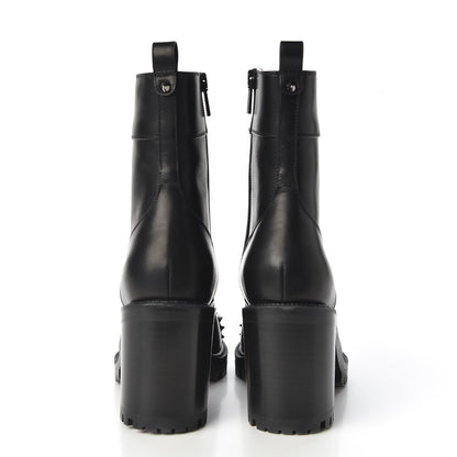 Christian Louboutin Calfskin Spikes TS Croc 70 Boots 35.5 Black 6 of 10