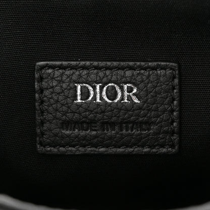 Christian Dior Oblique Saddle Messenger Pouch Black Blue 6 of 10