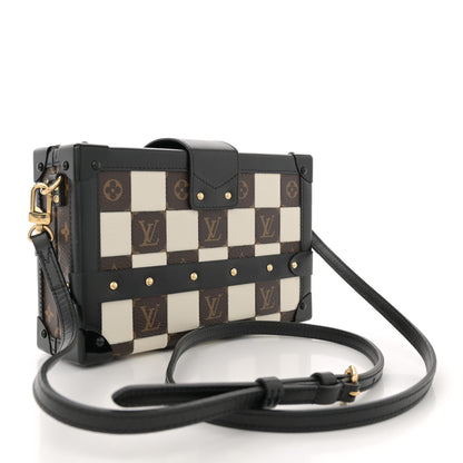 Louis Vuitton Monogram Tressage Petite Malle Creme 3 of 12
