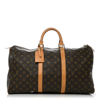 Louis Vuitton Monogram Keepall 50 1 of 13