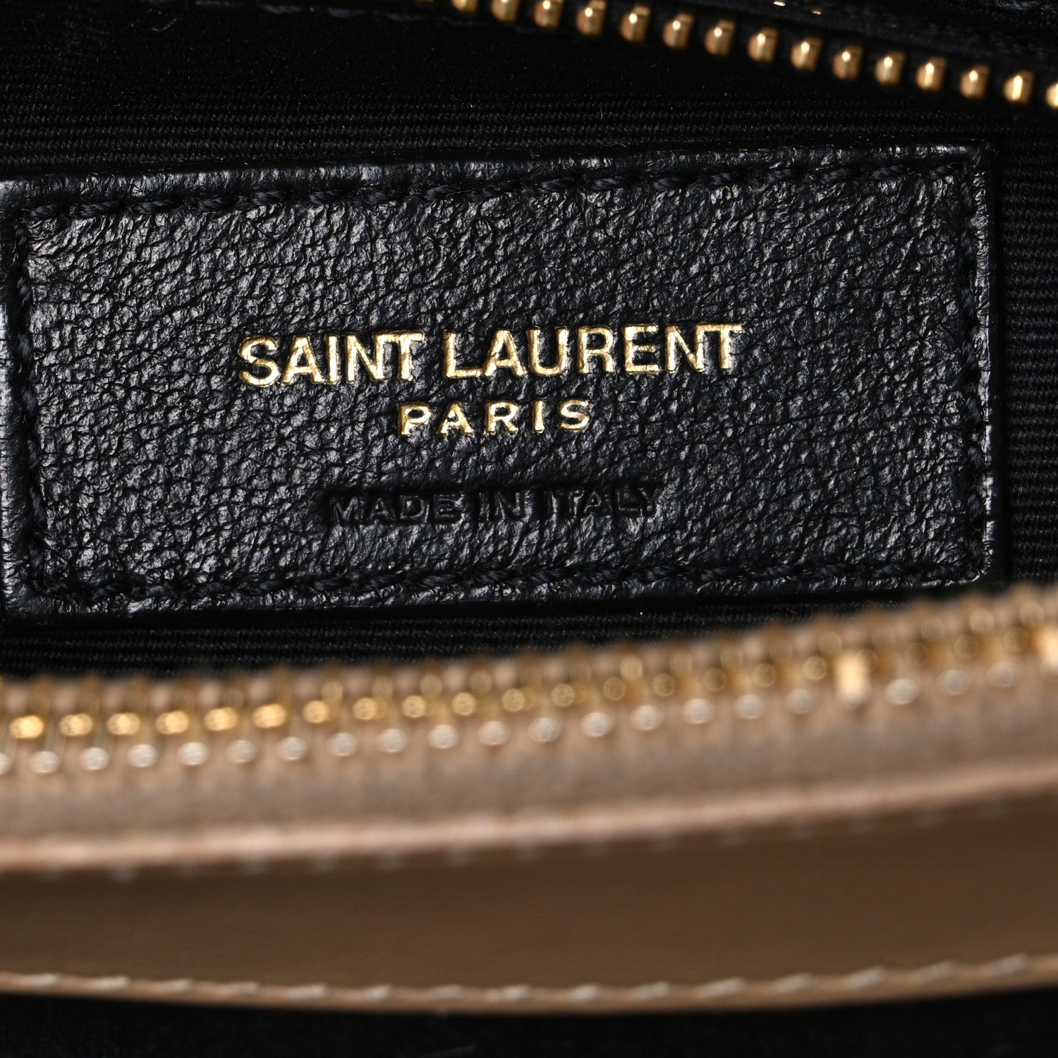 Saint Laurent Calfskin Y Quilted Monogram Medium Loulou Chain Satchel Dark Beige 5 of 9