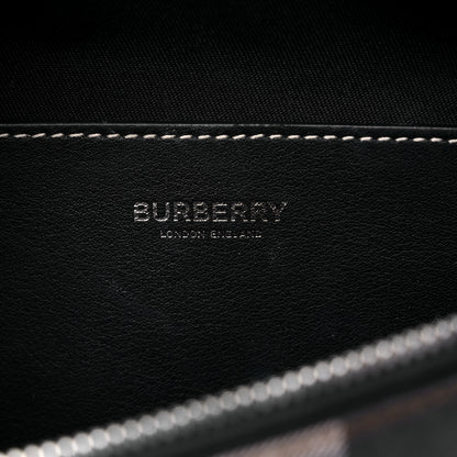Burberry E-canvas Check Bum Bag Dark Birch Brown 6 of 14