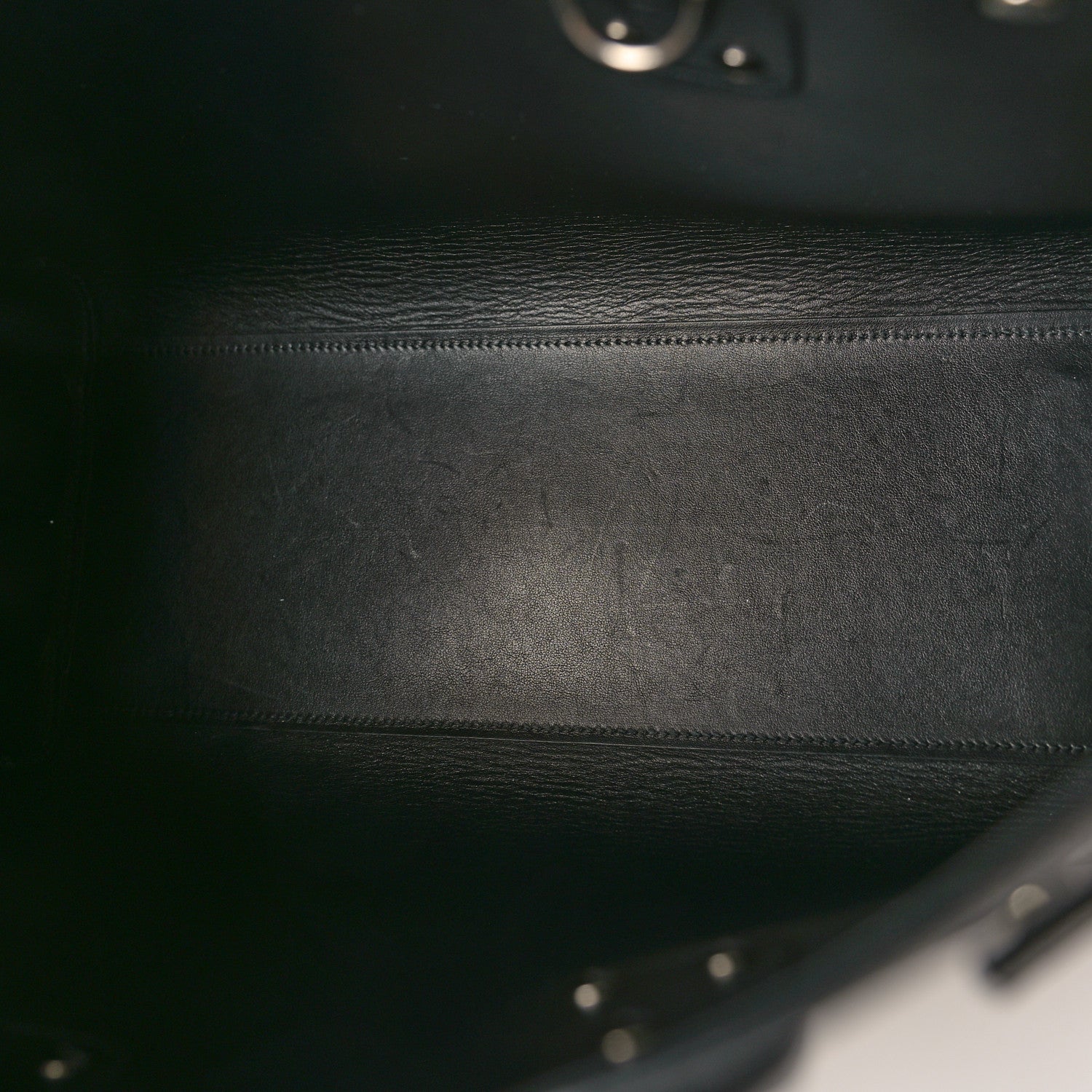 Saint Laurent Grained Calfskin Small Sac De Jour Black 6 of 11
