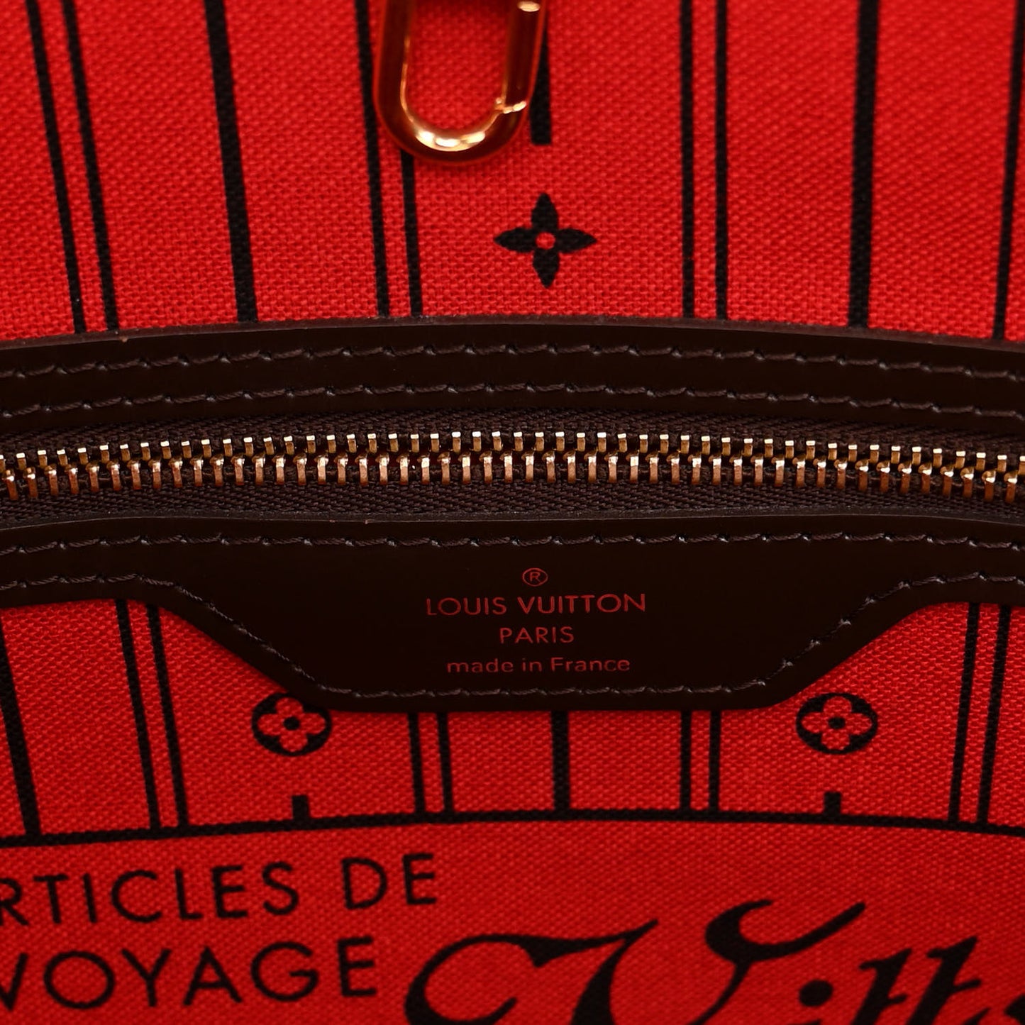 LOUIS VUITTON Damier Ebene Neverfull MM