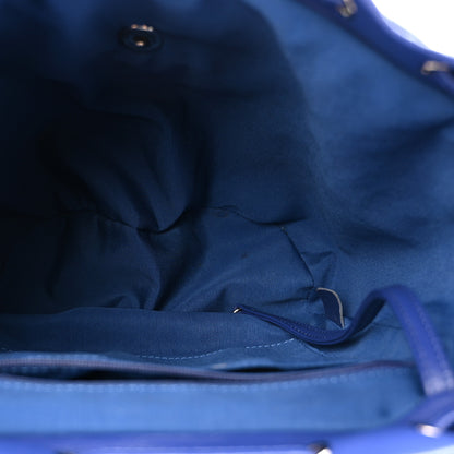 Chanel Lambskin Quilted Large Urban Spirit Backpack Blue 5 of 15