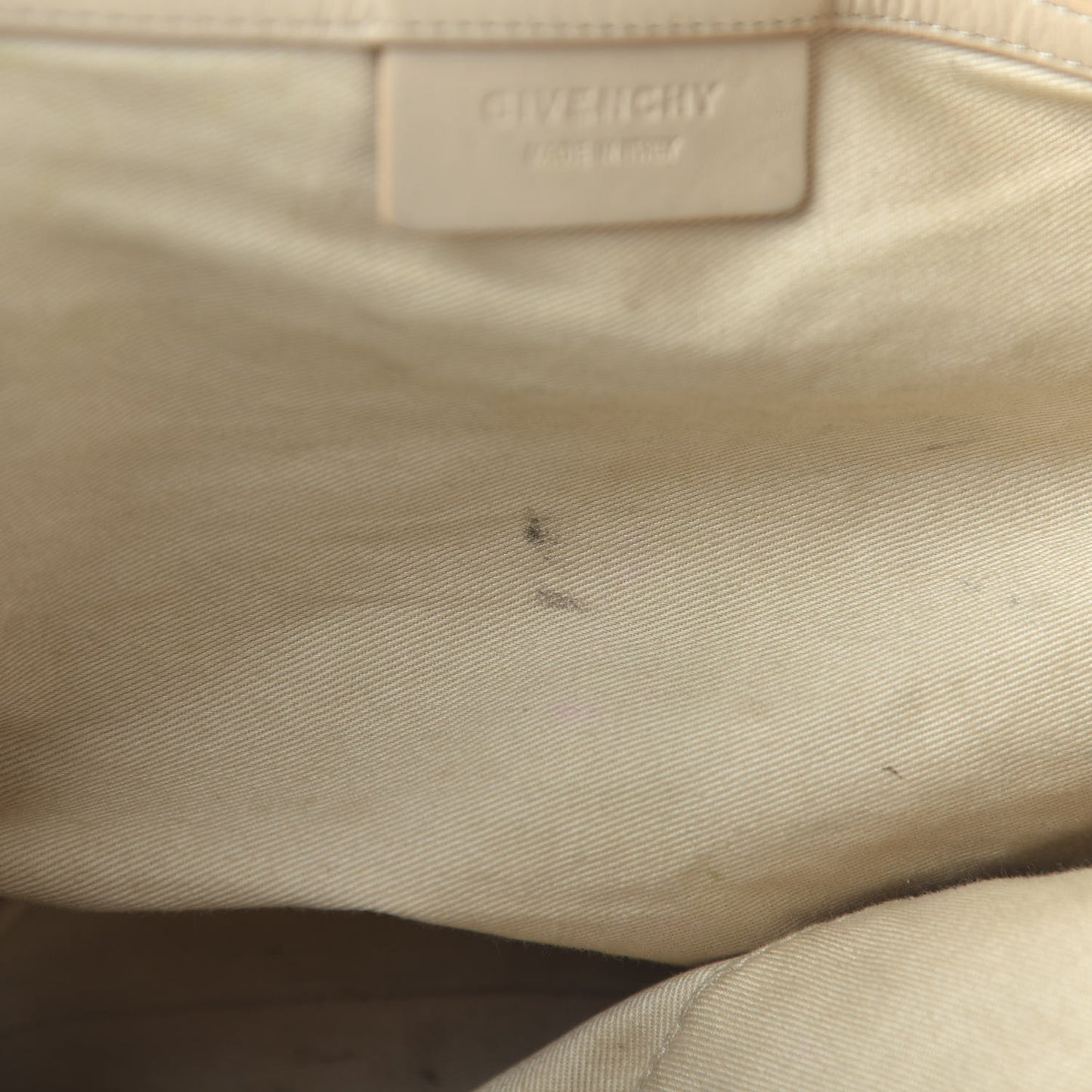 Lambskin Woven Medium Nightingale Tan
