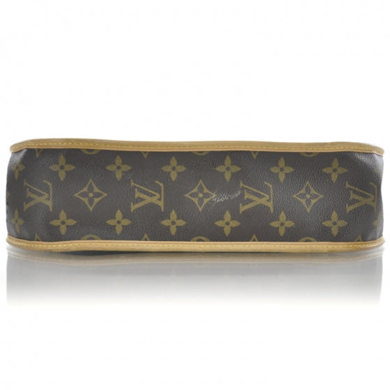 Monogram Perforated Musette Green