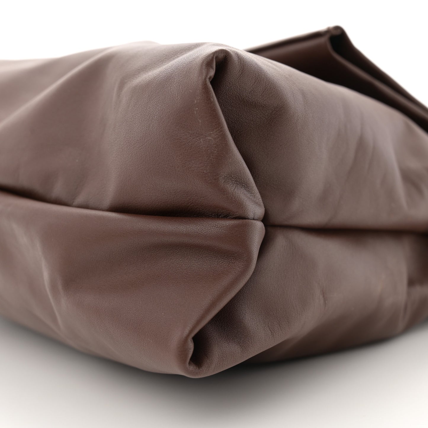 Calfskin Large Glove Bag Chocolate