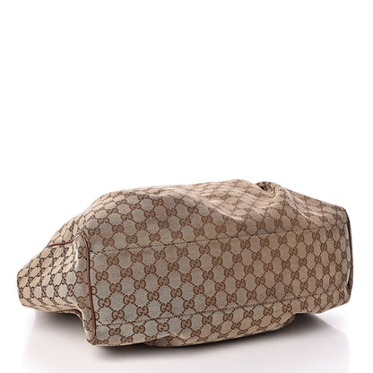 Gucci Monogram Large Sukey Tote Brown 4 of 14