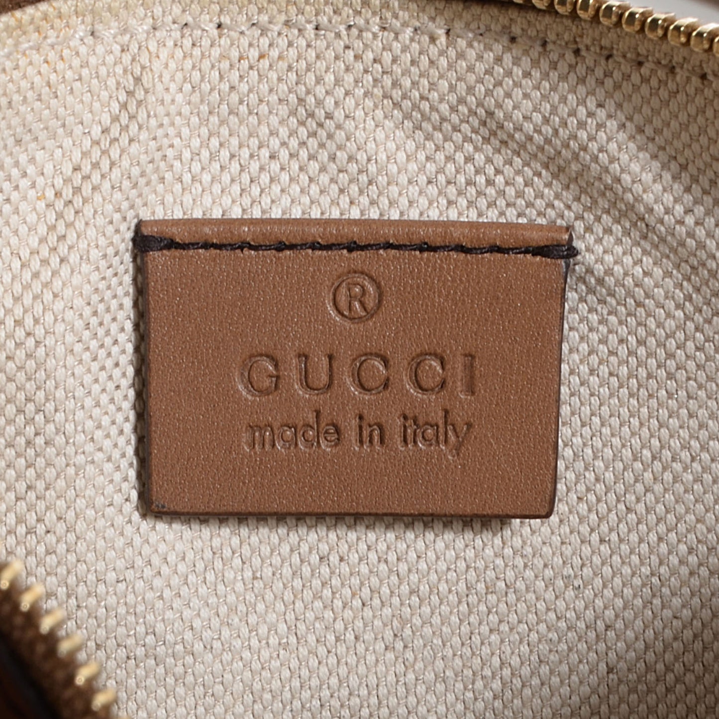 Monogram Large Craft Tote Light Brown
