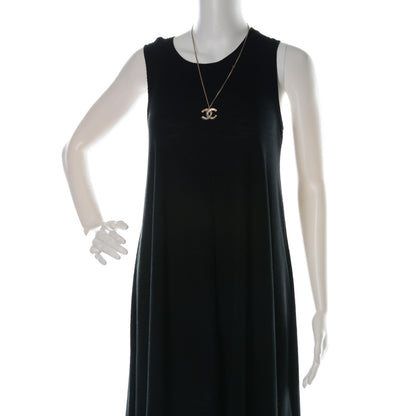 Chanel Crystal Timeless CC Necklace Gold 2 of 4