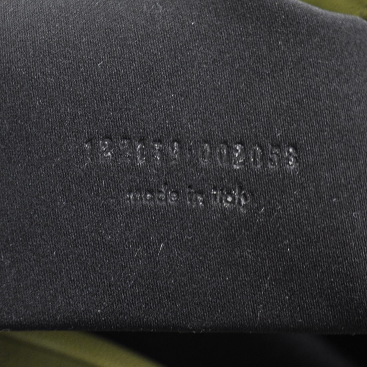 Saint Laurent Chevre Mamounia Clutch Bag Green 9 of 9