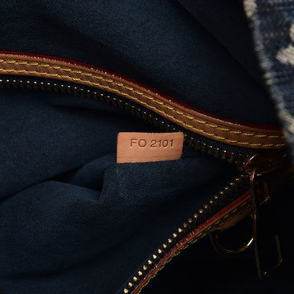 Louis Vuitton Denim Daily GM Gris Blue 7 of 8