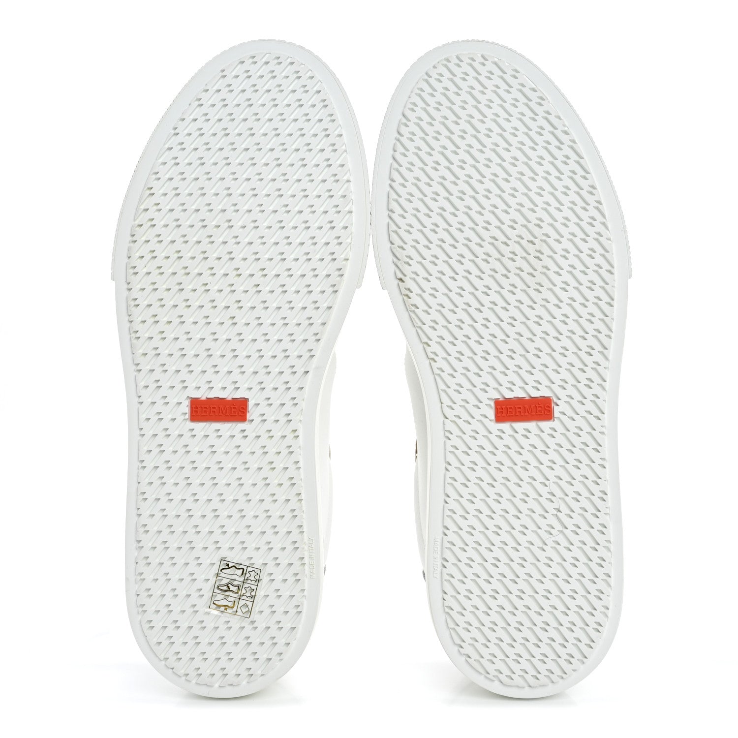 Hermes Calfskin Day Sneakers 41 Multicolor White 7 of 11