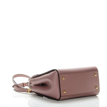 Burberry Soft Grain Calfskin Small Buckle Tote Dusty Pink 5 of 9