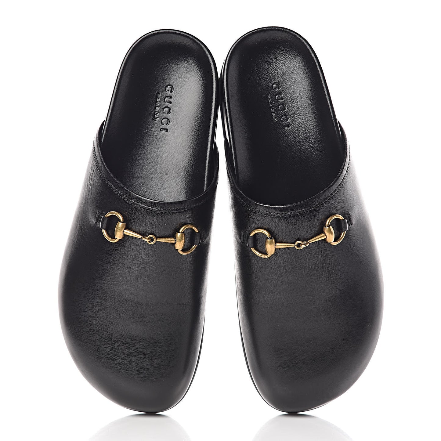 Malaga Kid Womens Horsebit River Slippers 36 Black