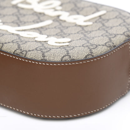 Gucci GG Supreme Monogram Blind For Love Embroidered Mini Chain Shoulder Bag Beige Tuscany 11 of 11