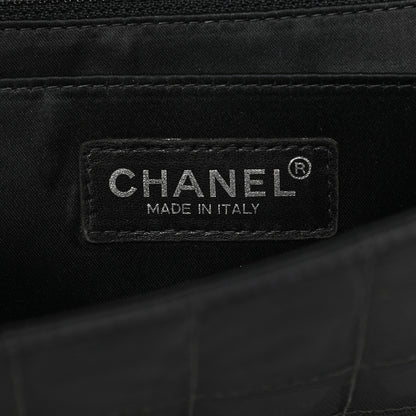 Chanel Nylon Medium Travel Flap Black 6 of 11