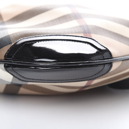 Burberry Supernova Check Small Julia Crossbody Bag Black 10 of 19