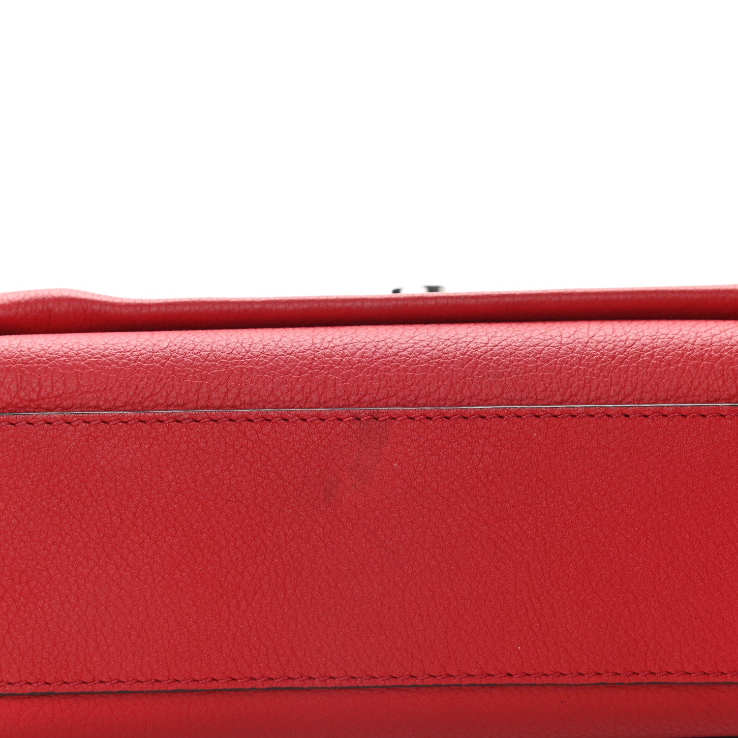 Louis Vuitton Soft Calfskin Mylockme Chain Bag BB Rubis 9 of 9