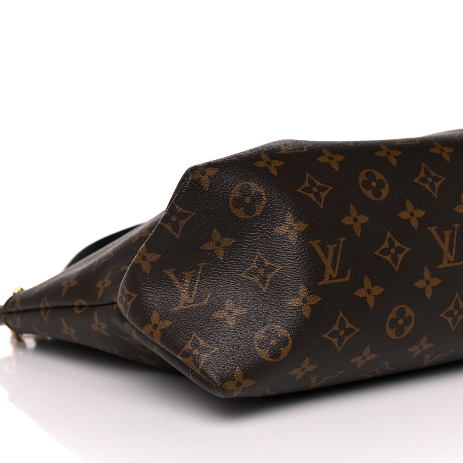Louis Vuitton Monogram Flower Zipped Tote MM Black 8 of 14