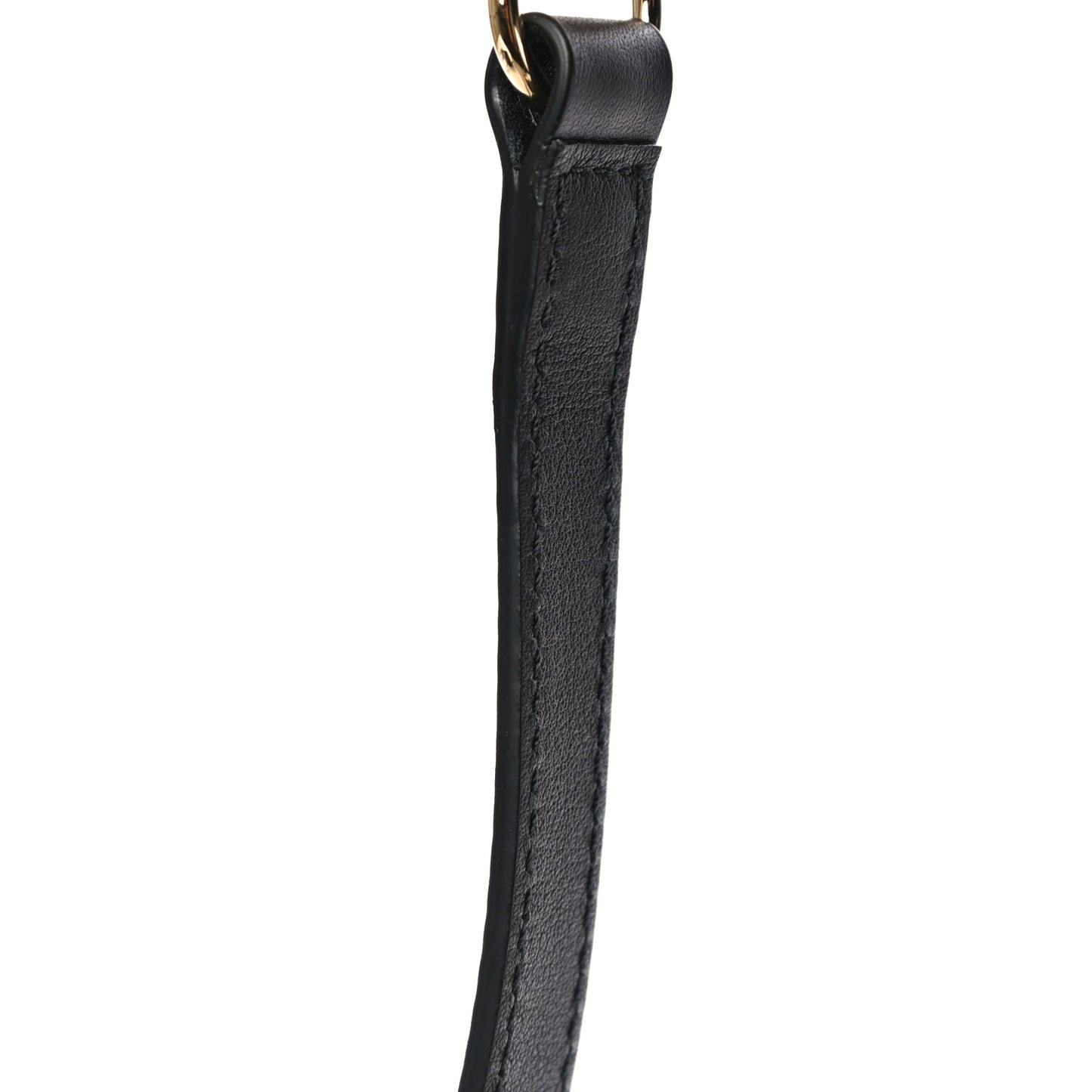 Calfskin Mini Mystic Shoulder Bag Black