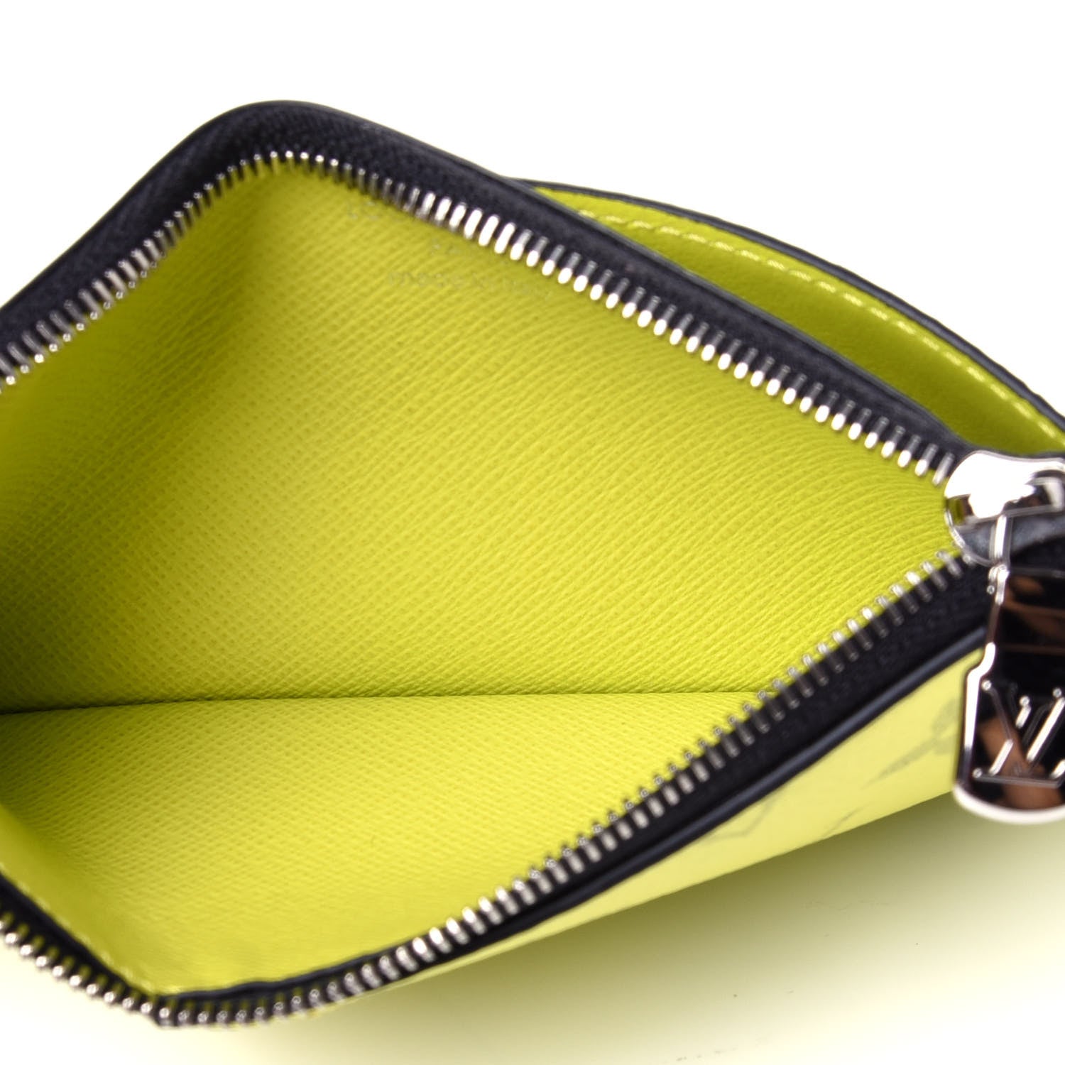 Louis Vuitton Monogram Taiga Coin Card Holder Yellow 5 of 11
