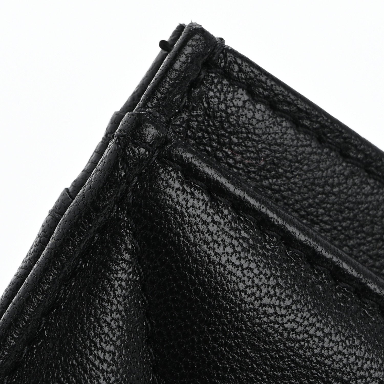 Chanel Lambskin Quilted Chanel 19 Card Holder Black 9 of 10