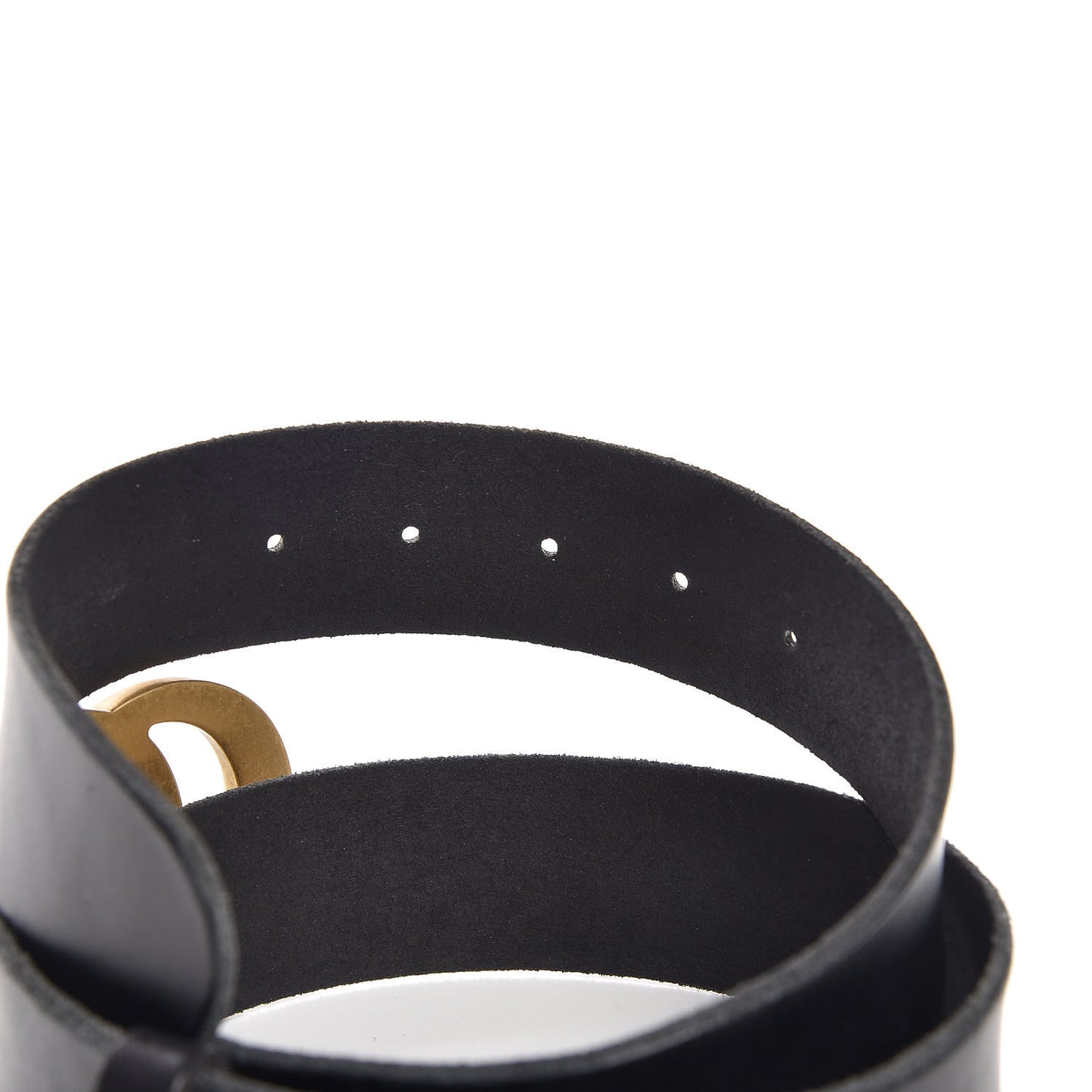Faded Calfskin Double G 40mm Belt 85 34 Black