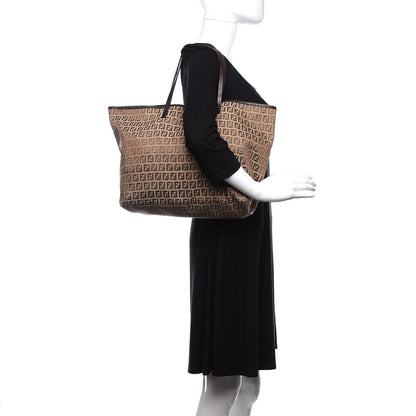 Fendi Zucchino Tote Brown 2 of 13
