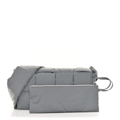 Bottega Veneta Nylon Intrecciato Padded Tech Cassette Bag Thunder 3 of 15