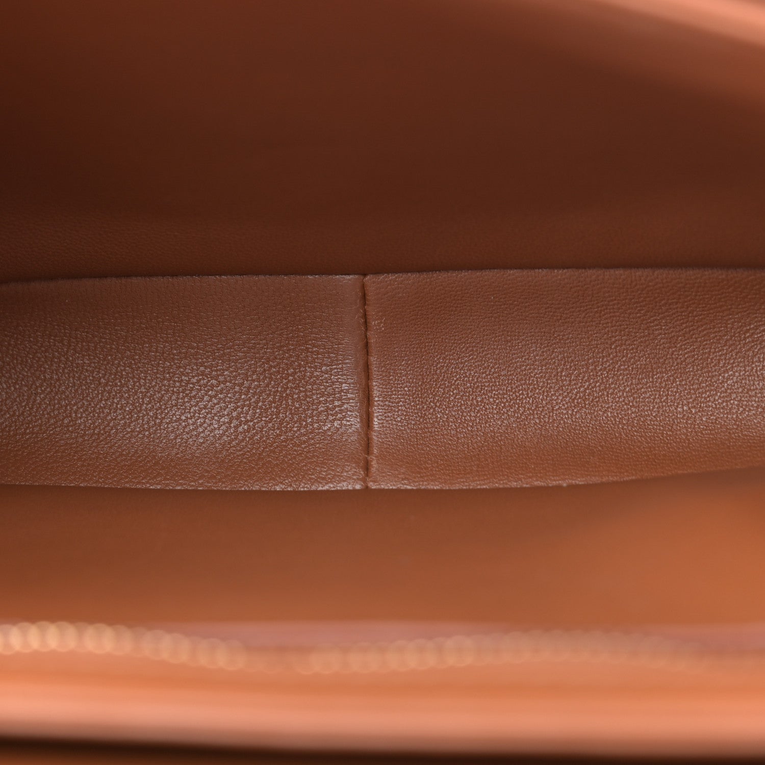 Celine Textile Natural Calfskin Teen Triomphe White Tan 5 of 12