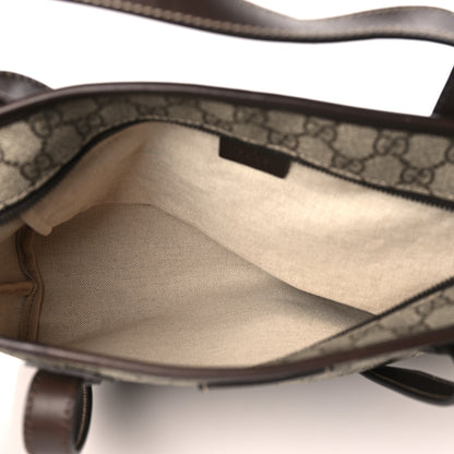 Gucci GG Supreme Monogram Small Joy Tote Dark Brown 5 of 9