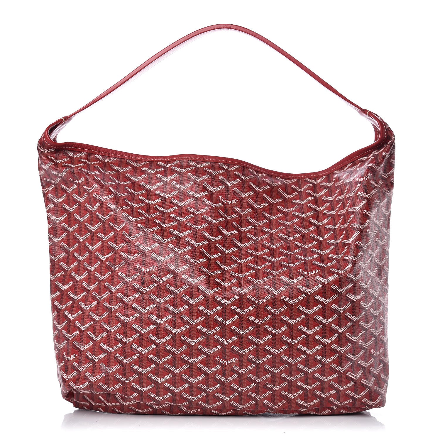 Goyard Goyardine Fidji Zip Hobo Red 1 of 11