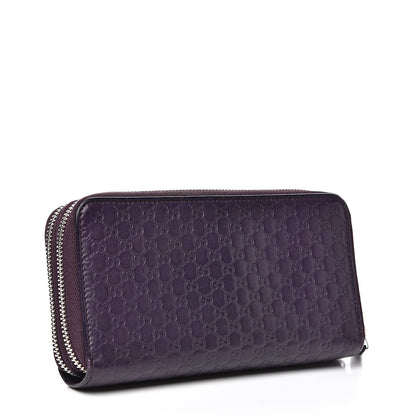 Gucci Microguccissima Zip Around Wallet Purple 2 of 13