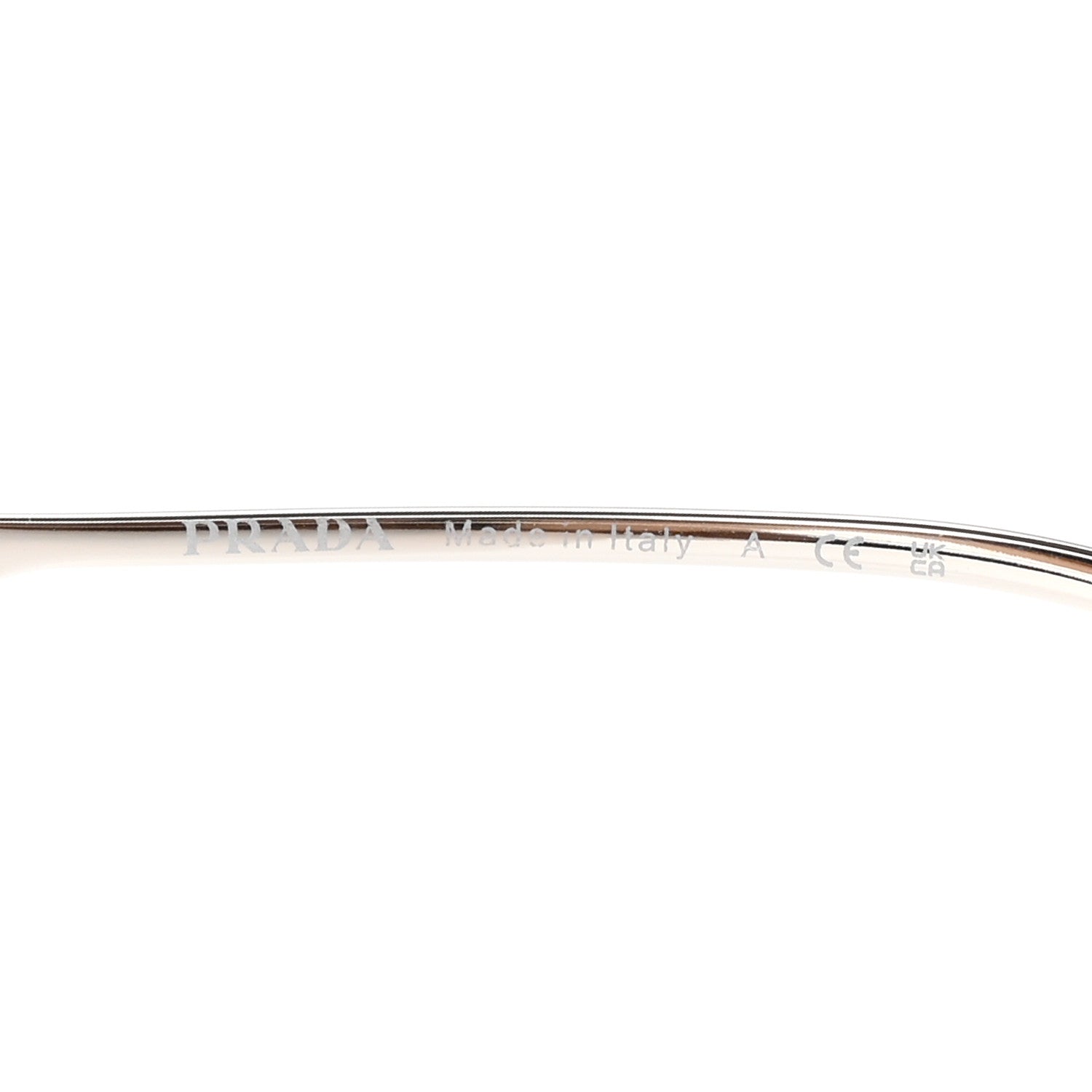 Prada Sunglasses SPR 50Z Silver 5 of 10