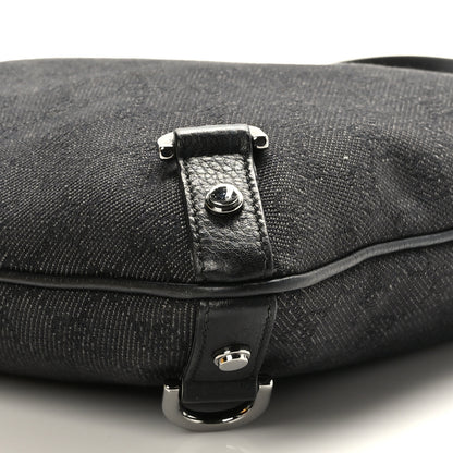 Gucci Monogram Abbey Messenger Bag Black 9 of 10
