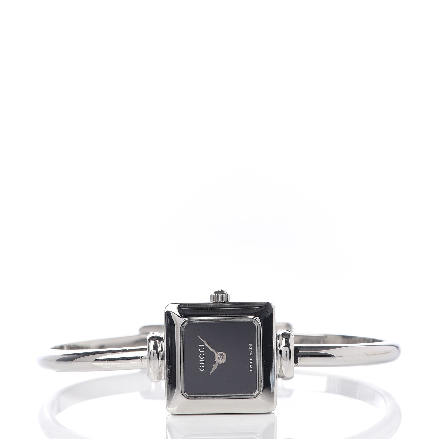 Gucci Stainless Steel 19mm 1900L Quartz Watch Black 3 of 6