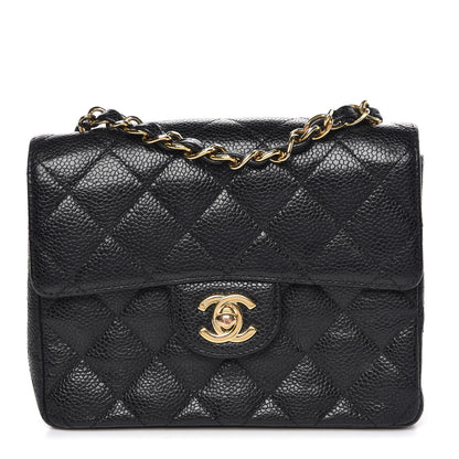 Chanel Caviar Quilted Mini Square Flap Black 1 of 8