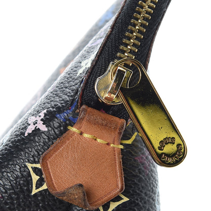 Louis Vuitton Monogram Multicolor Cosmetic Pouch Black Grenade 8 of 14