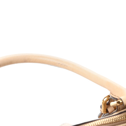 MCM Visetos Medium Essentials Shoulder Bag Beige 10 of 11