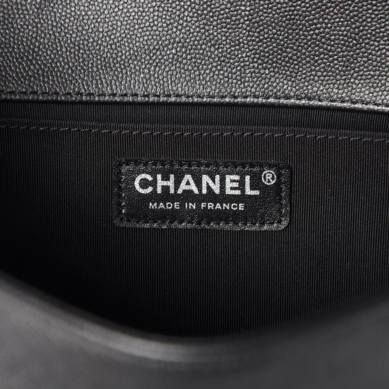 Chanel Caviar Quilted Medium Boy Flap So Black 5 of 8